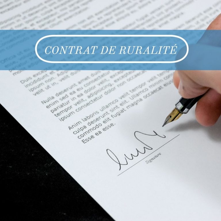 Contrat de Ruralité Signature