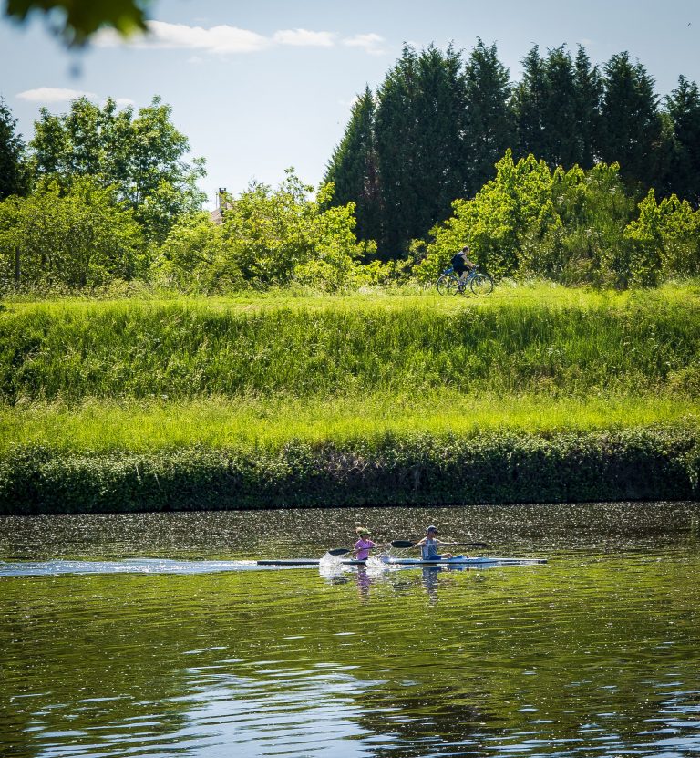 Canal _ Canoé, Vélo