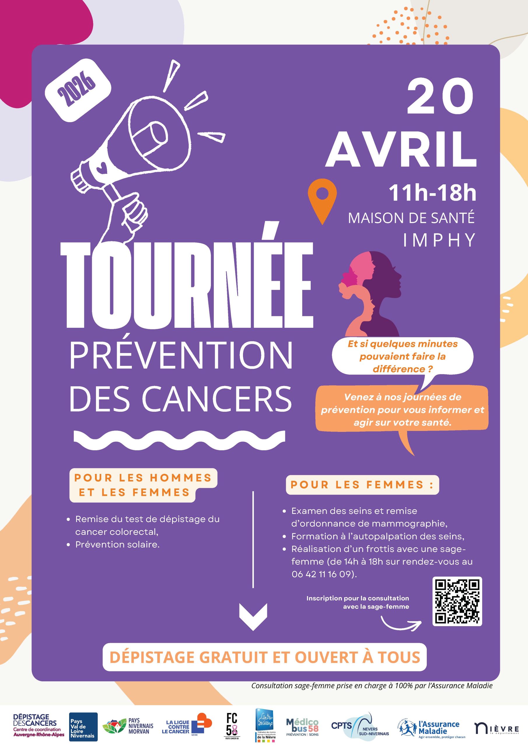 Lire la suite à propos de l’article Inédit sur le territoire 1ère tournée de prévention des cancers